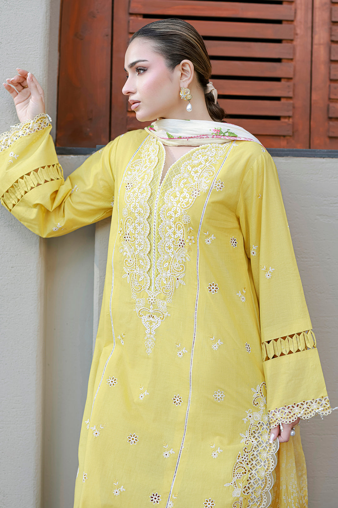 Embroidered Shirt Shalwar Dupatta