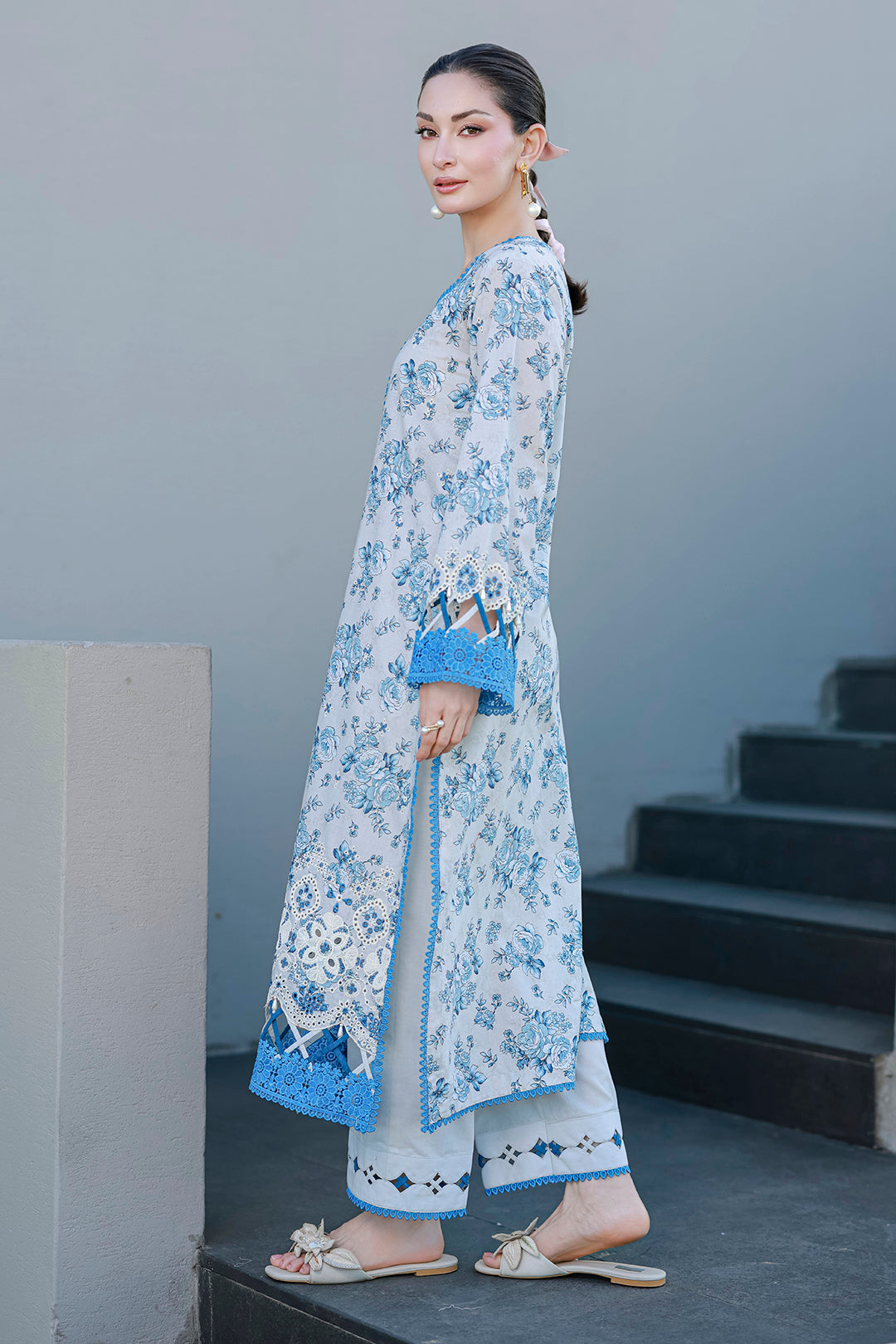 Embroidered Shirt Shalwar Dupatta