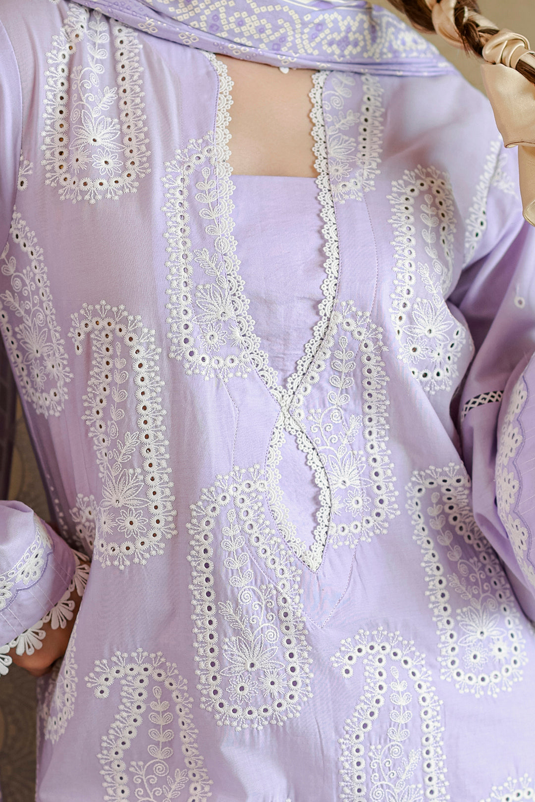 Embroidered Shirt Shalwar Dupatta