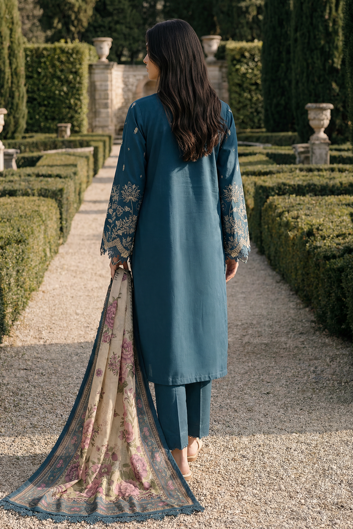 Embroidered Shirt Shalwar Dupatta