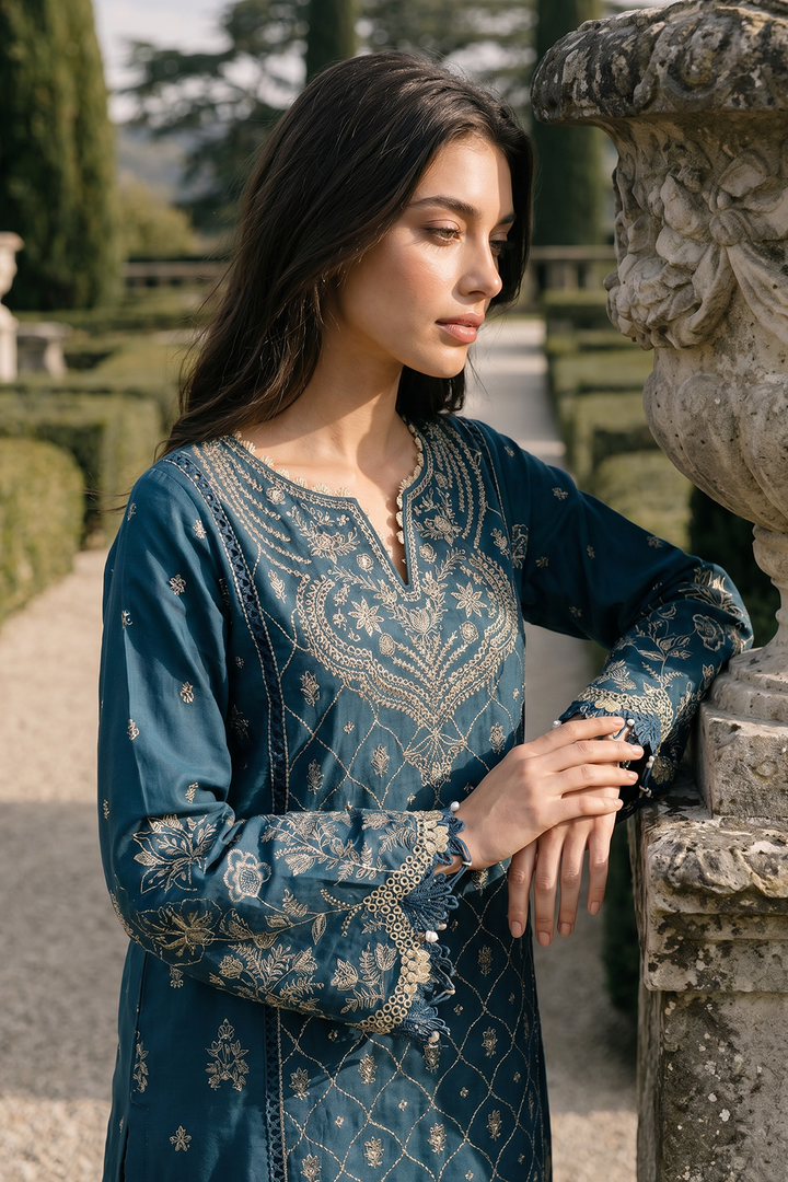 Embroidered Shirt Shalwar Dupatta