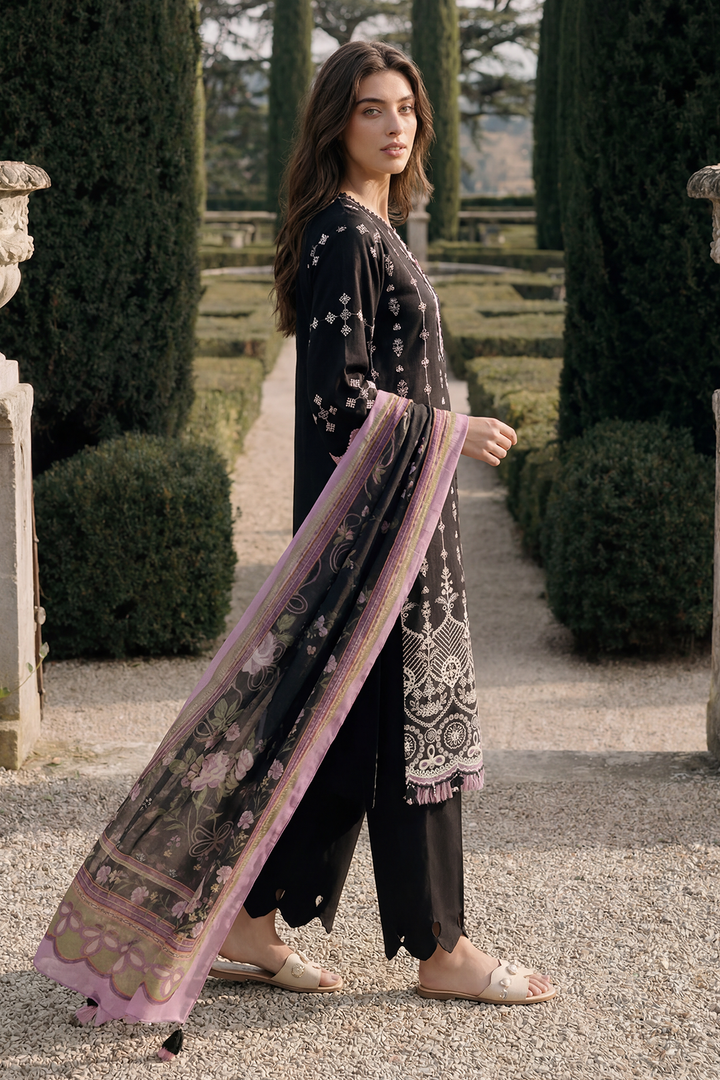 Embroidered Shirt Shalwar Dupatta