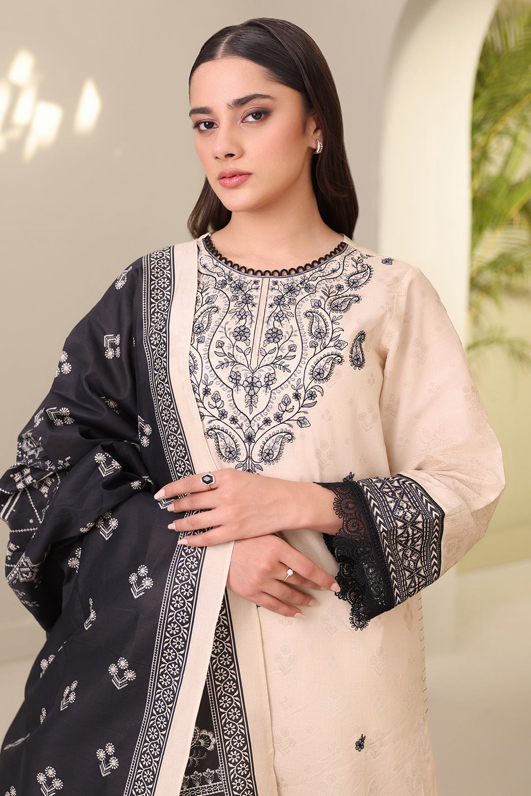 Embroidered Shirt Shalwar Dupatta