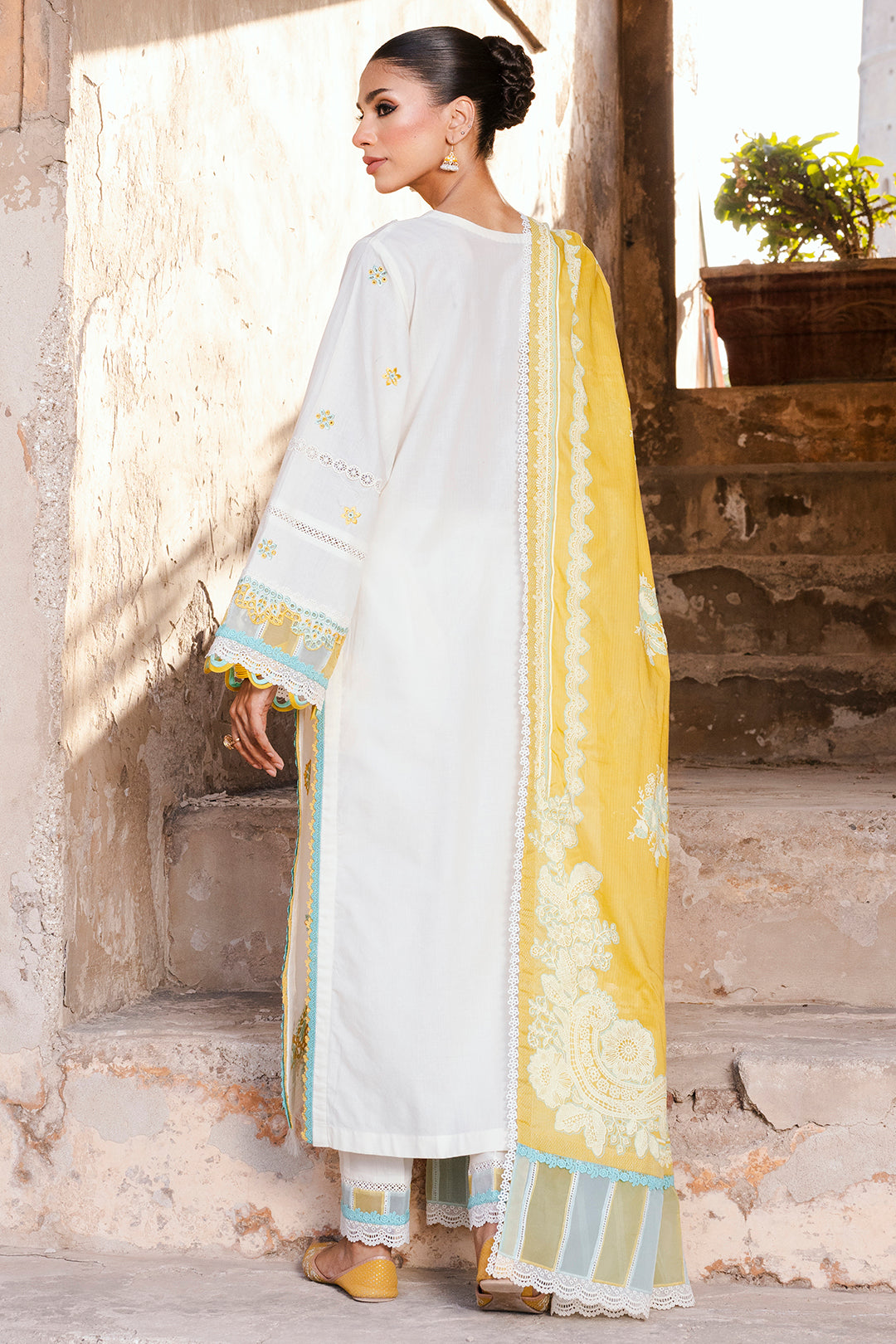 Embroidered Shirt Shalwar Dupatta