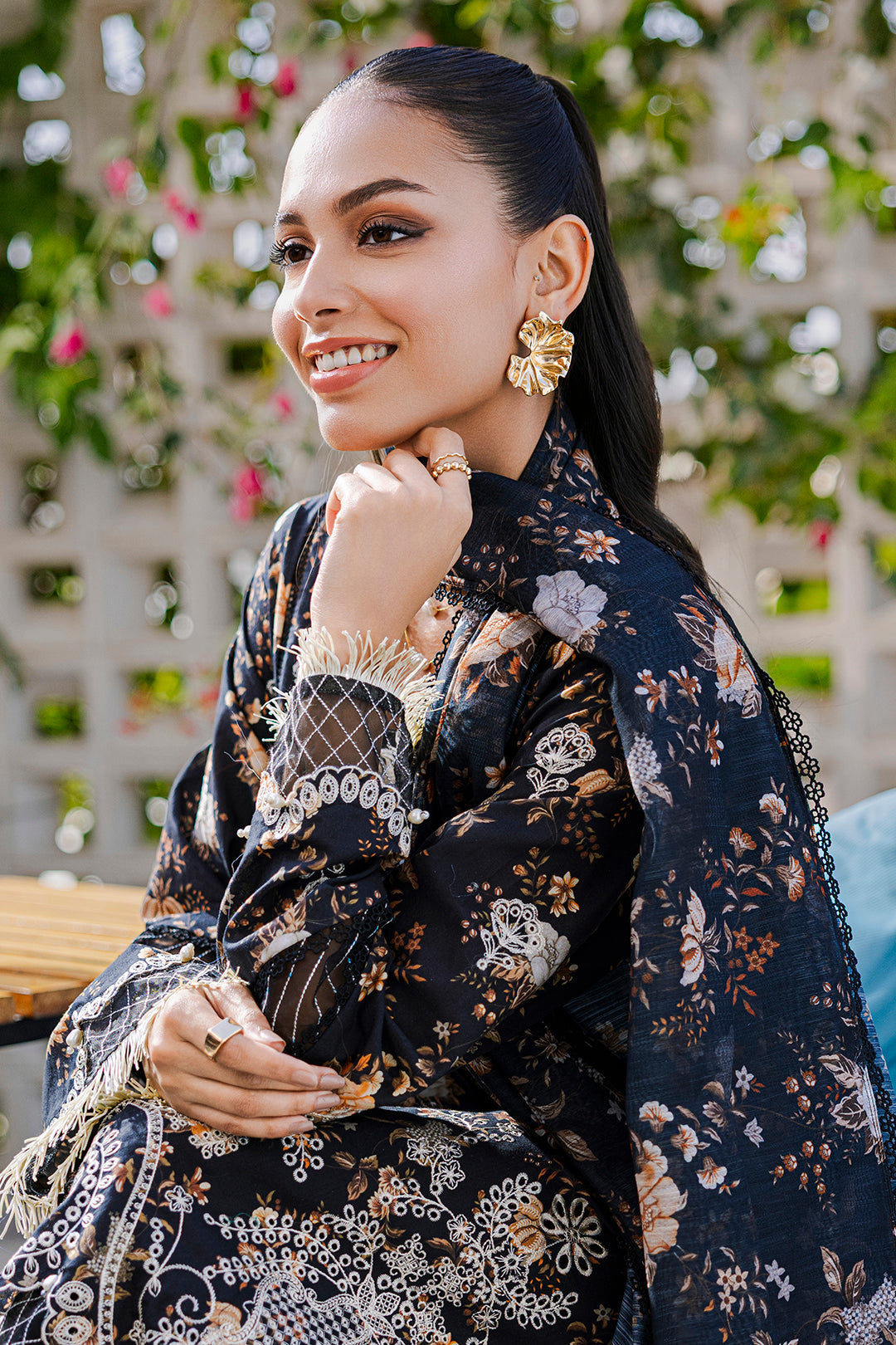 Embroidered Shirt Shalwar Dupatta