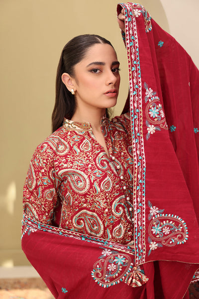 Embroidered Shirt Shalwar Dupatta