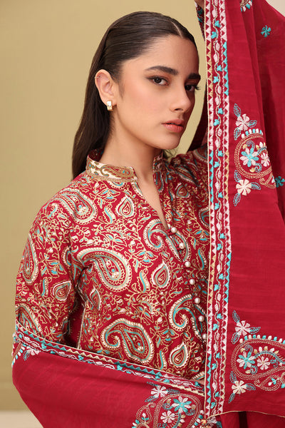 Embroidered Shirt Shalwar Dupatta