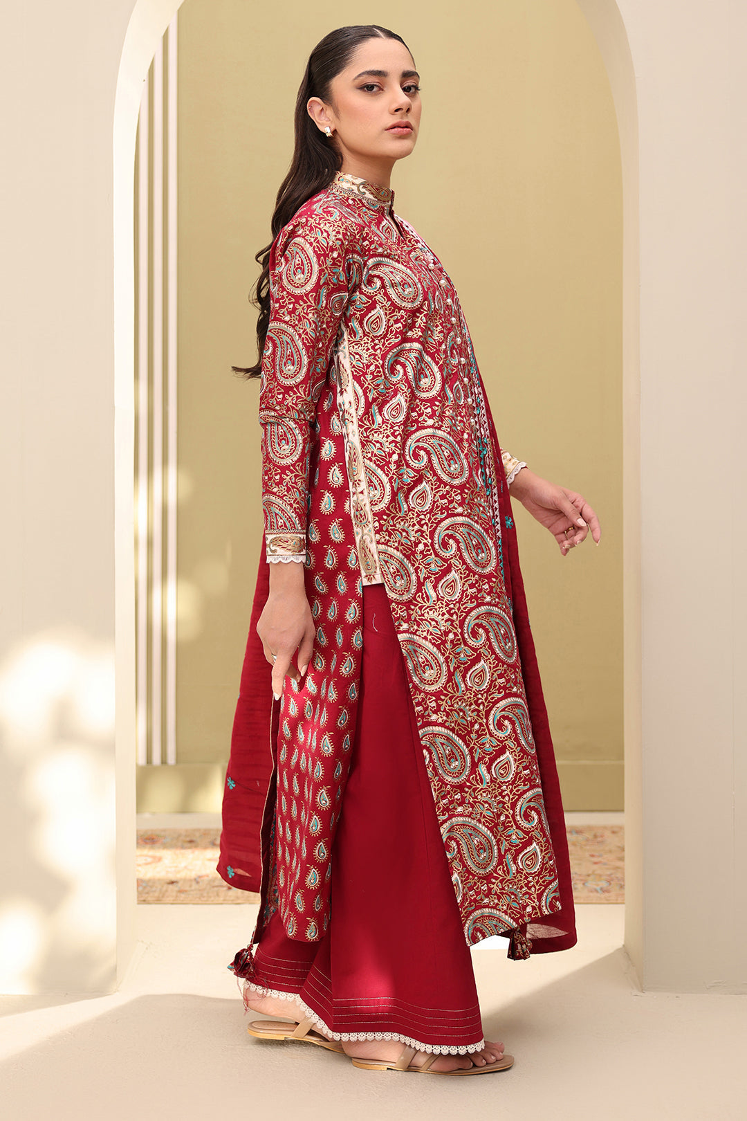 Embroidered Shirt Shalwar Dupatta