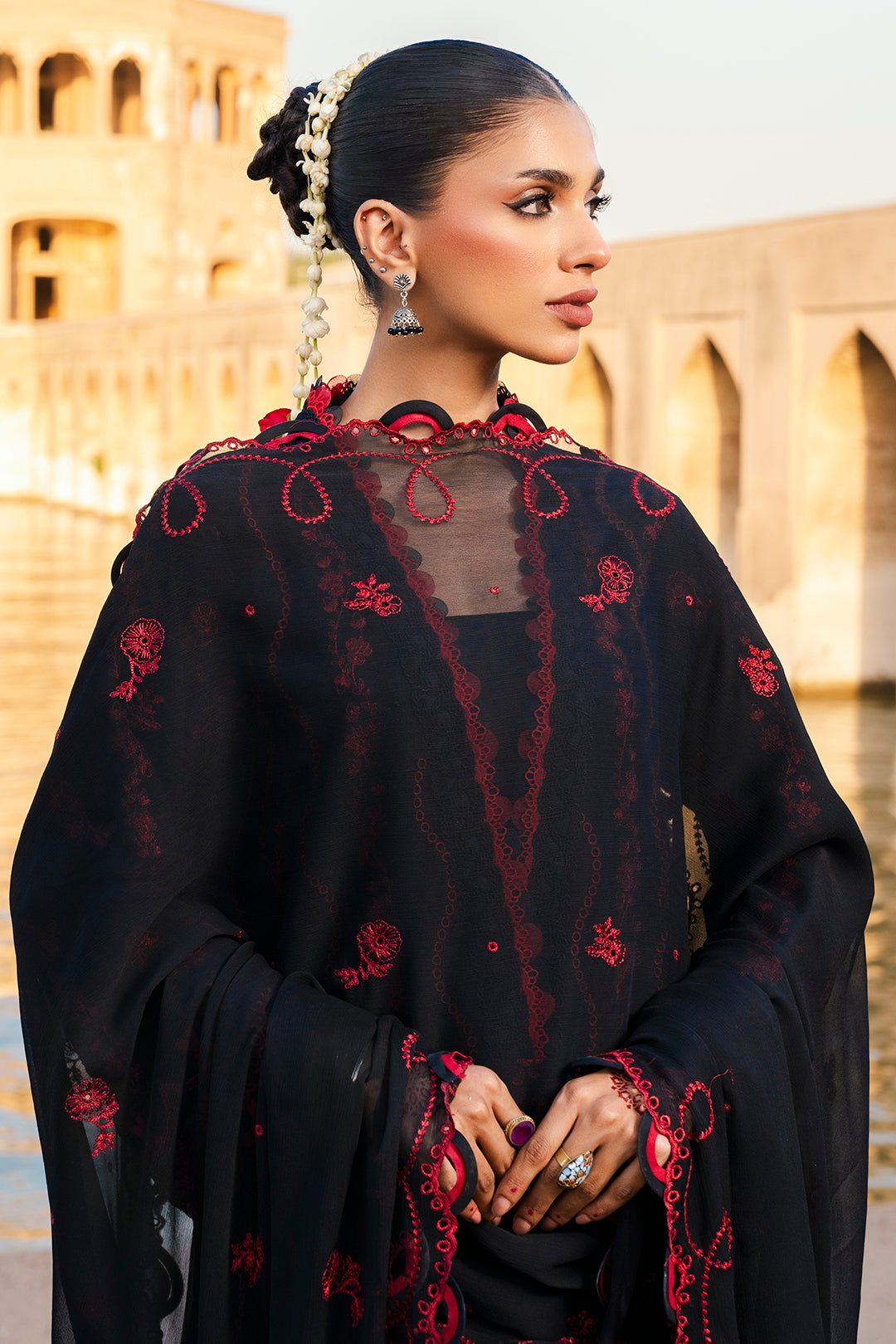 Embroidered Shirt Shalwar Dupatta