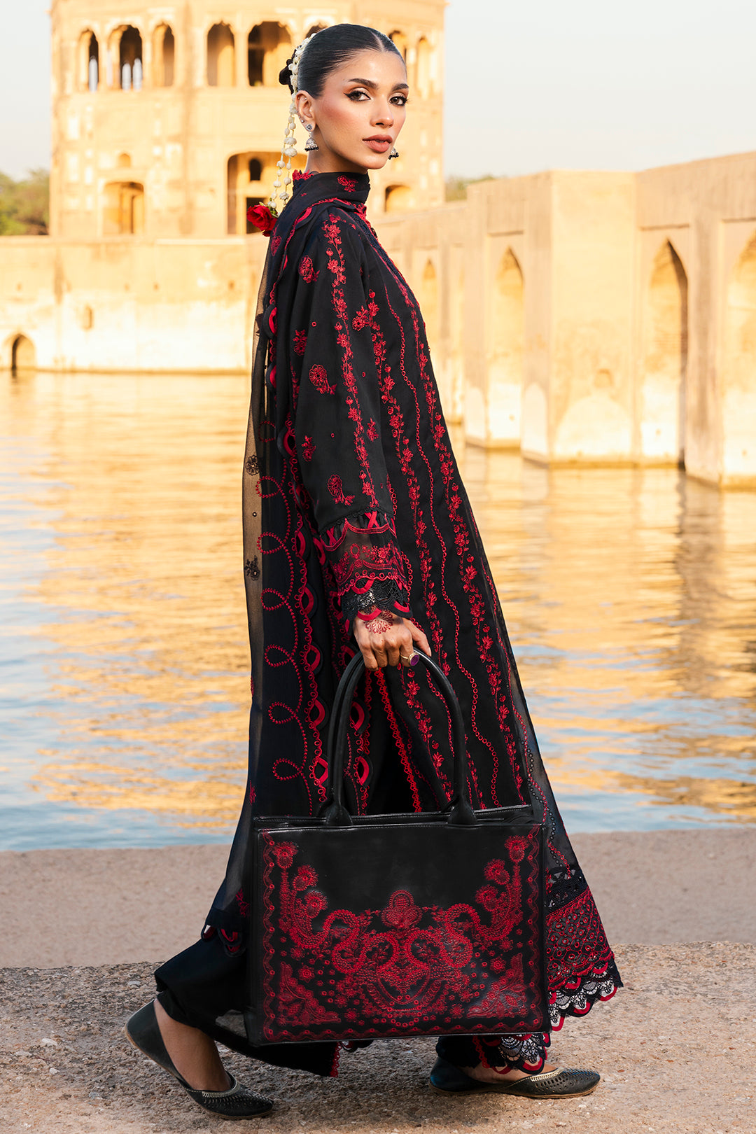 Embroidered Shirt Shalwar Dupatta