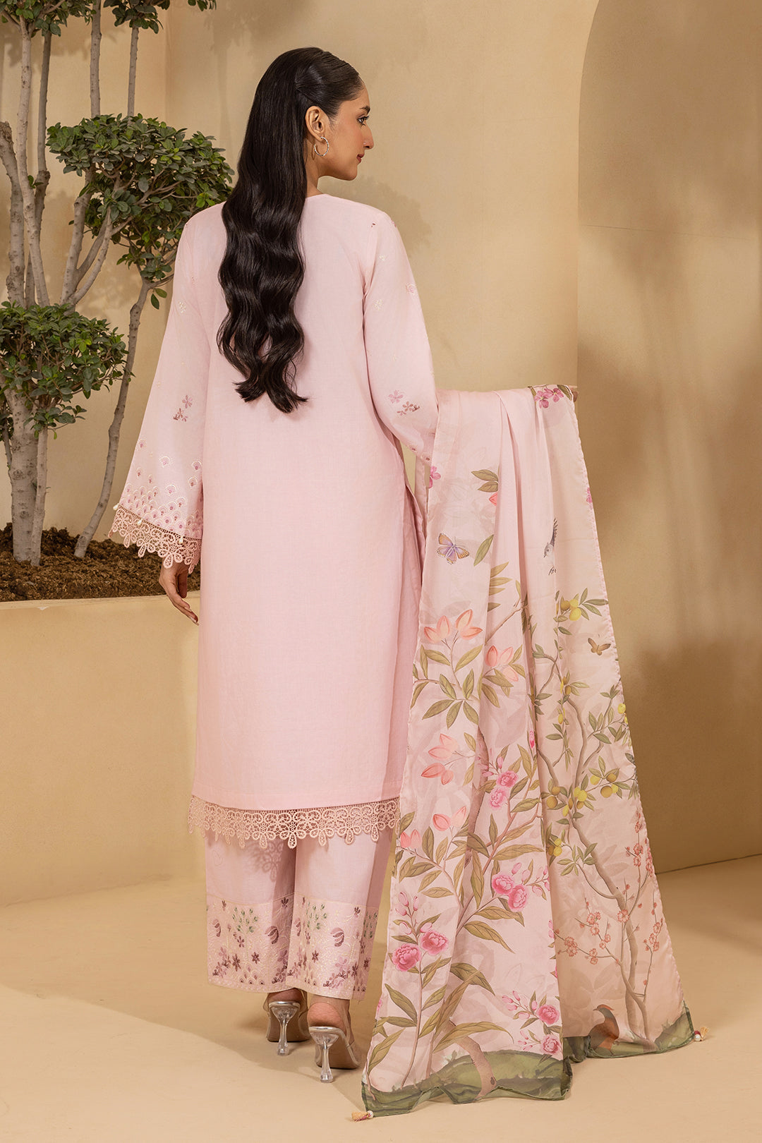 Embroidered Shirt Shalwar Dupatta