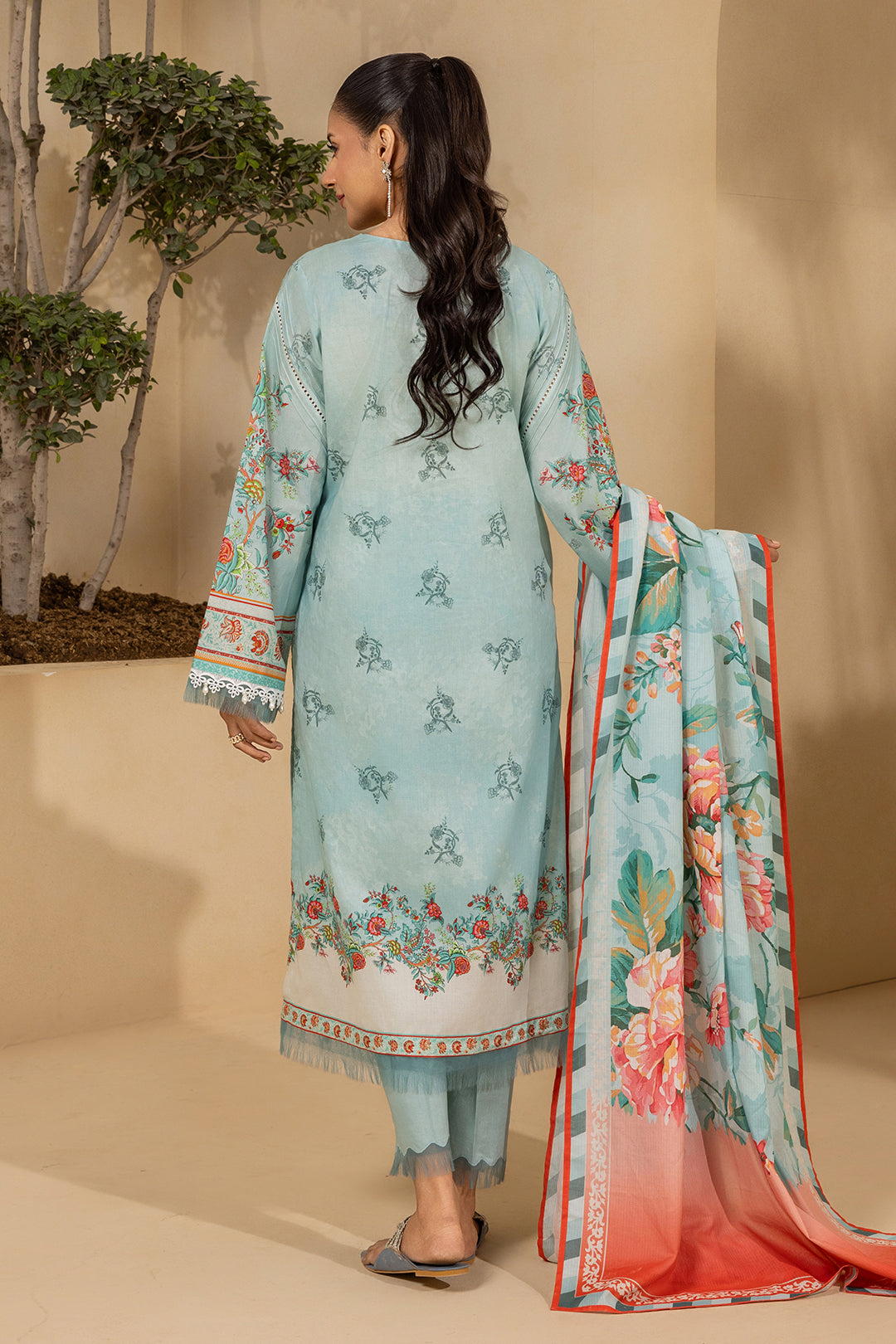 Embroidered Shirt Shalwar Dupatta