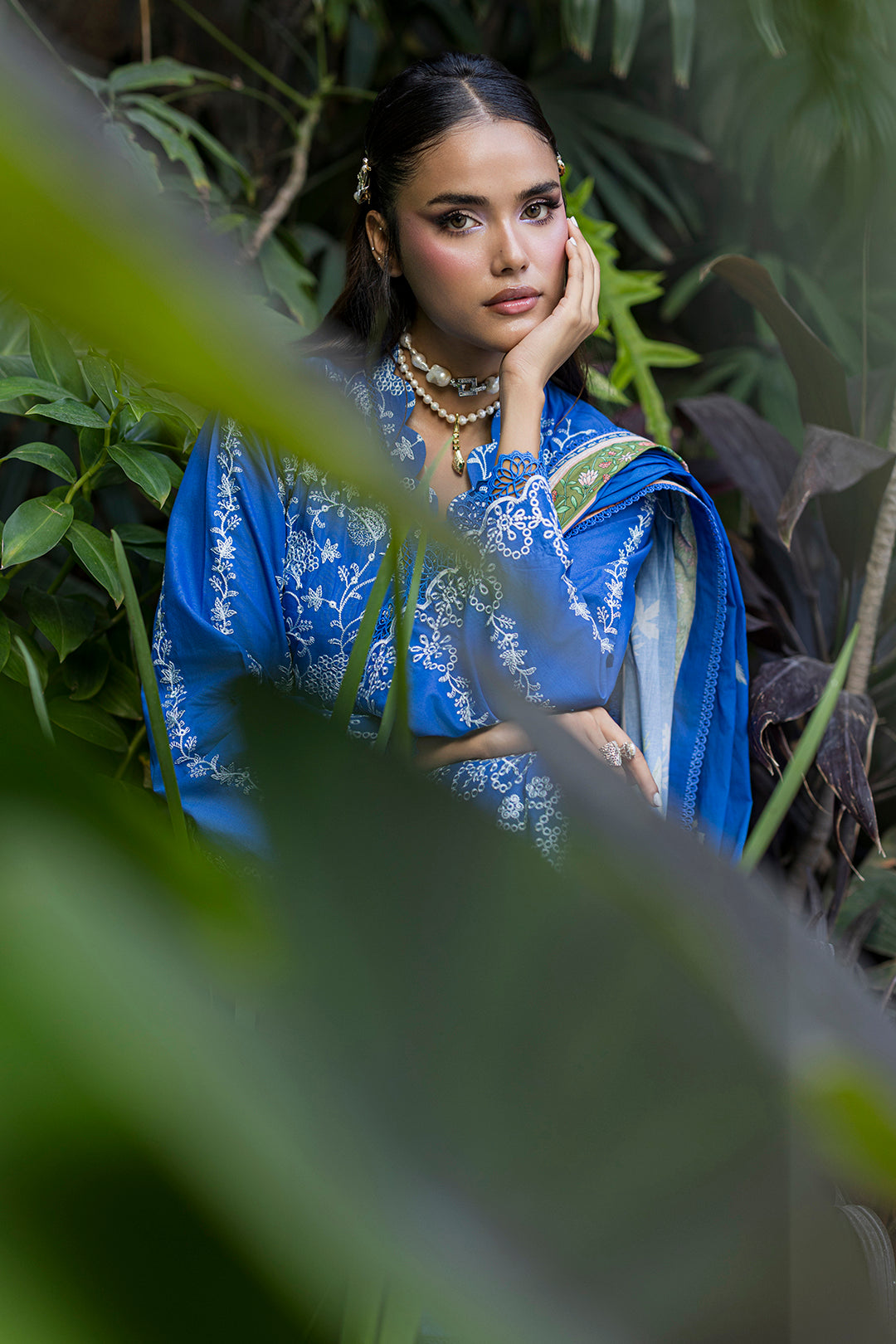 Embroidered Shirt Shalwar Dupatta