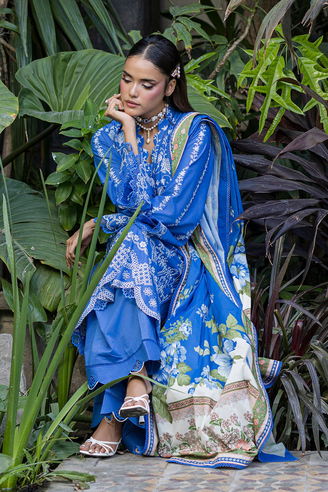 Embroidered Shirt Shalwar Dupatta