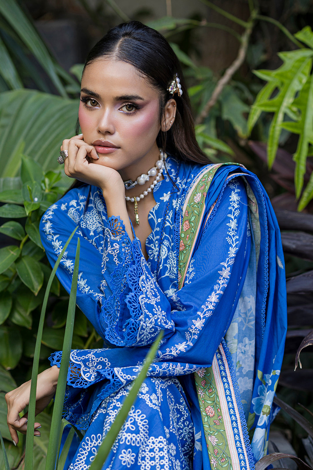 Embroidered Shirt Shalwar Dupatta