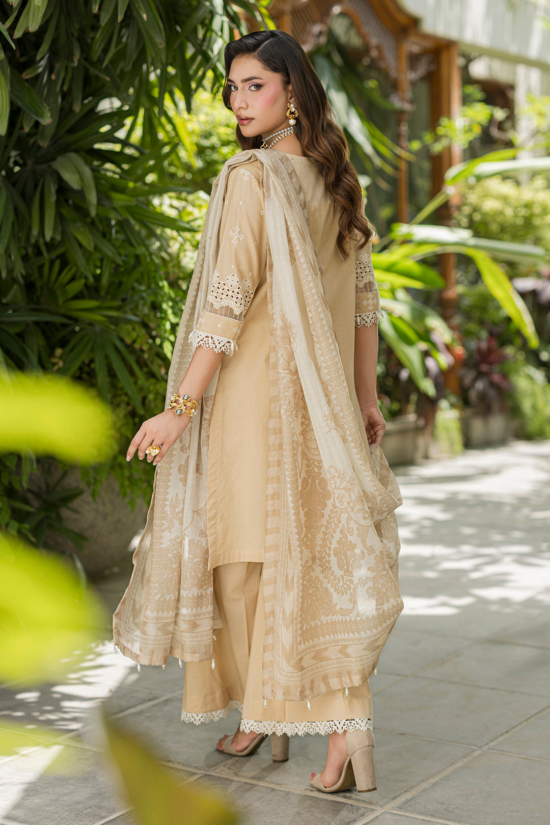 Embroidered Shirt Shalwar Dupatta