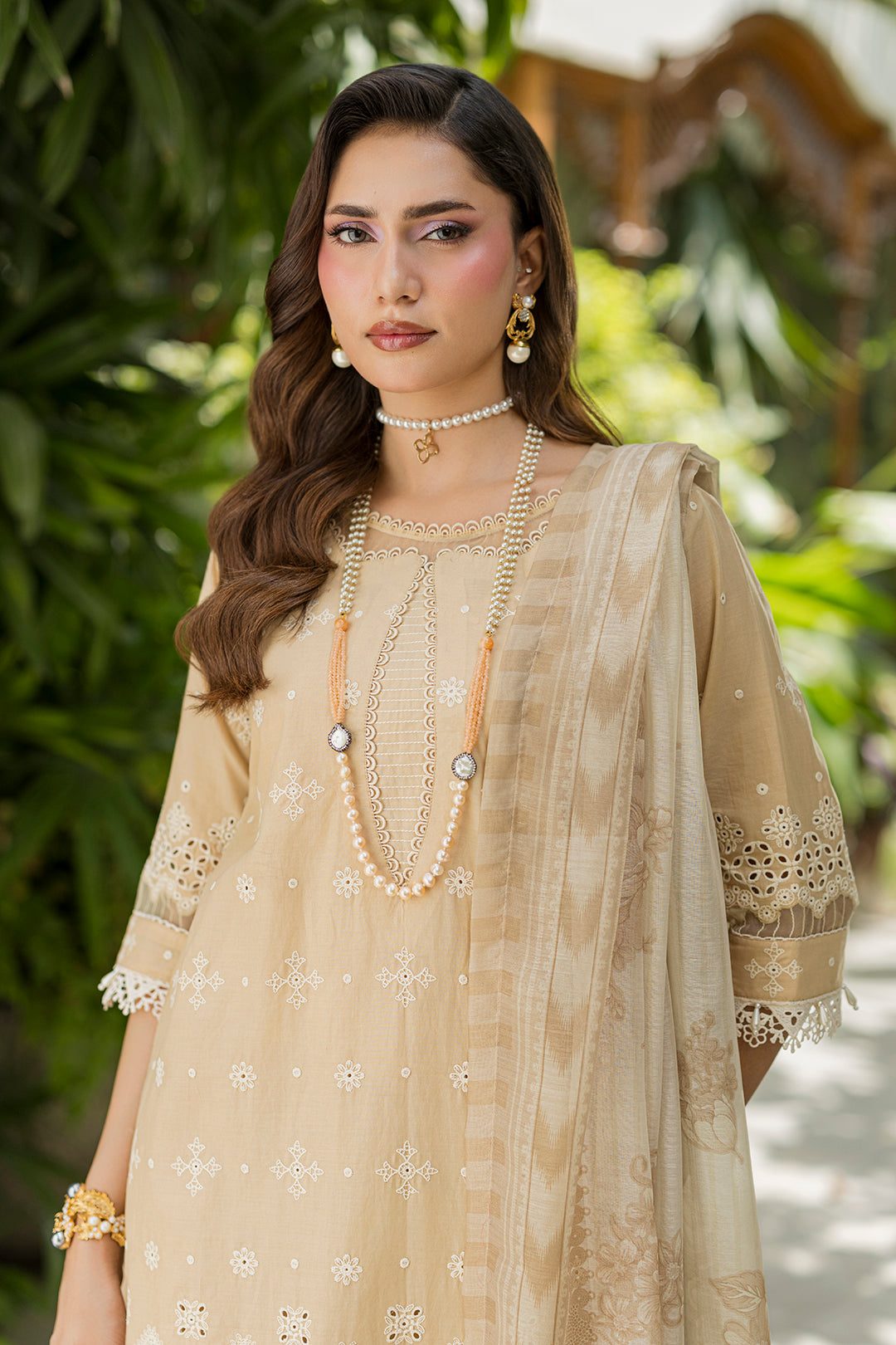 Embroidered Shirt Shalwar Dupatta