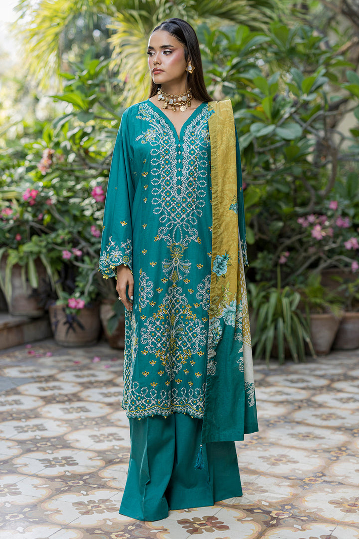Embroidered Shirt Shalwar Dupatta