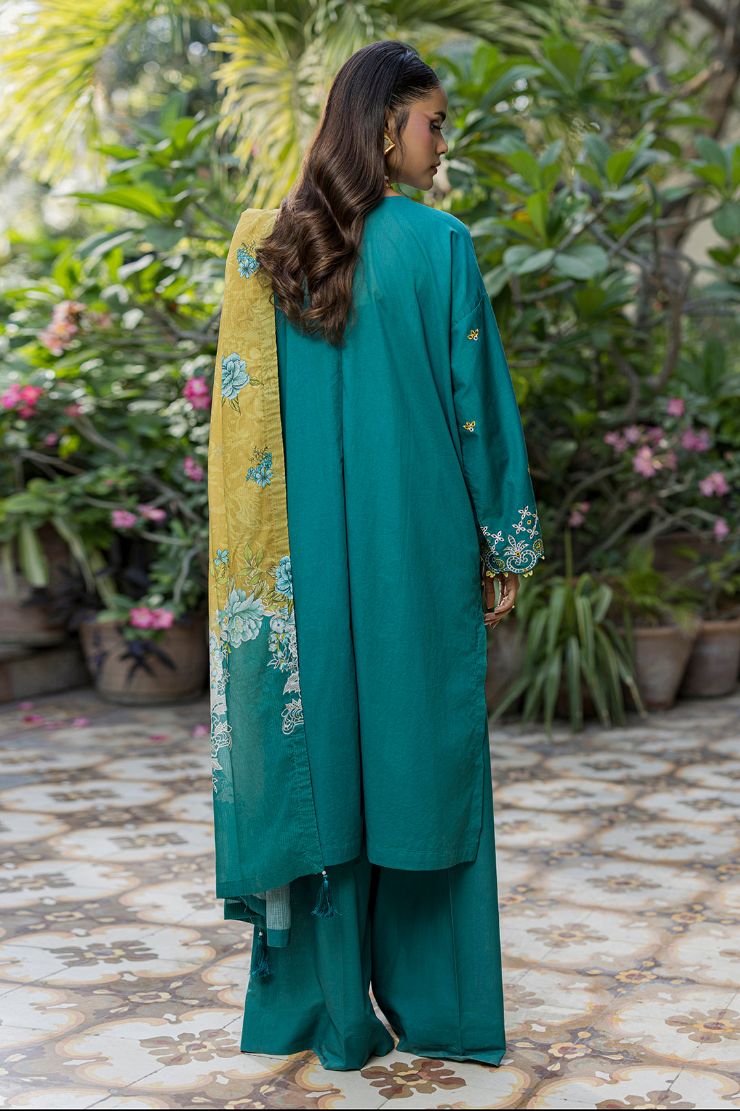 Embroidered Shirt Shalwar Dupatta