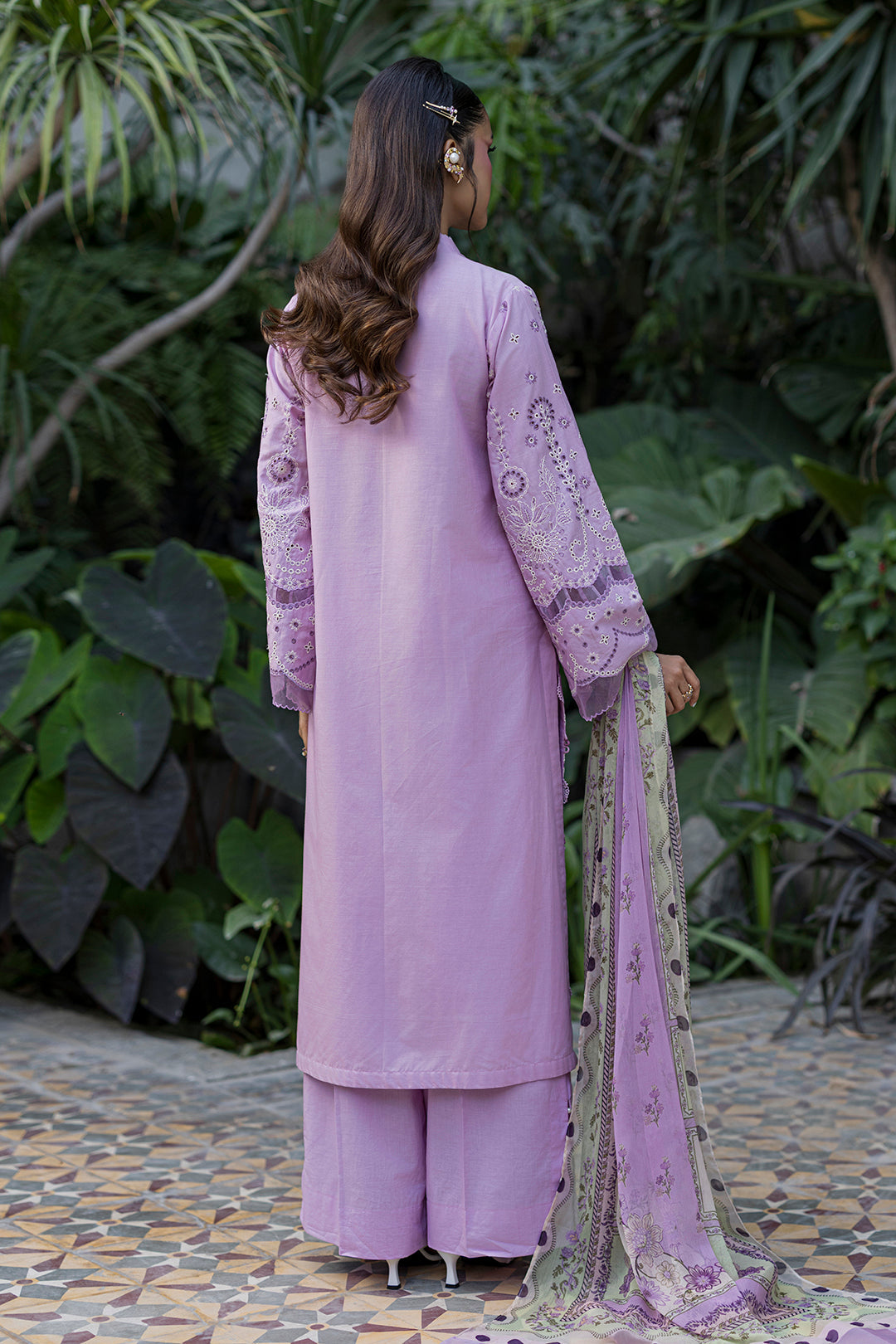 Embroidered Shirt Shalwar Dupatta