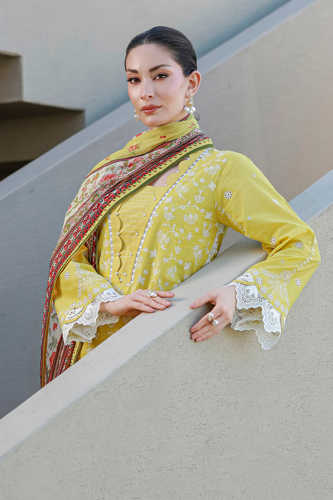 Embroidered Shirt Shalwar Dupatta