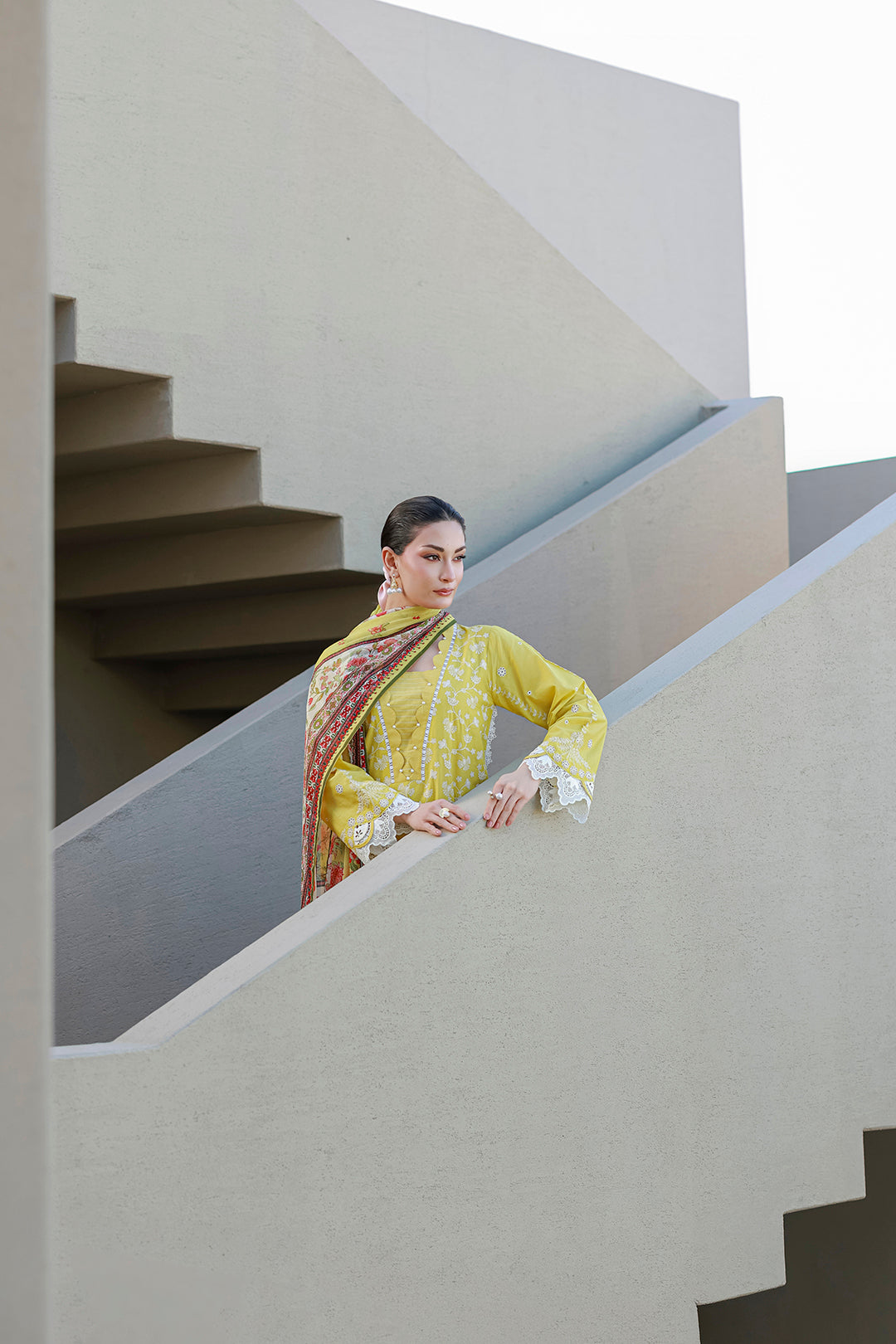 Embroidered Shirt Shalwar Dupatta