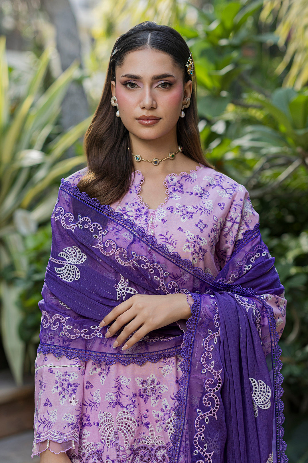 Embroidered Shirt Shalwar Dupatta