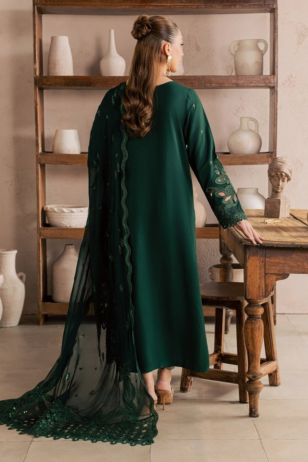 Exclusive Unstitched Karandi 3 piece