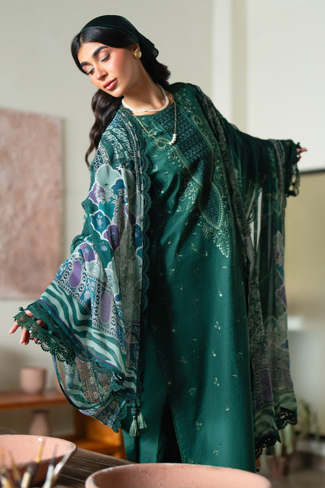 Raha Lawn Jacquard Collection