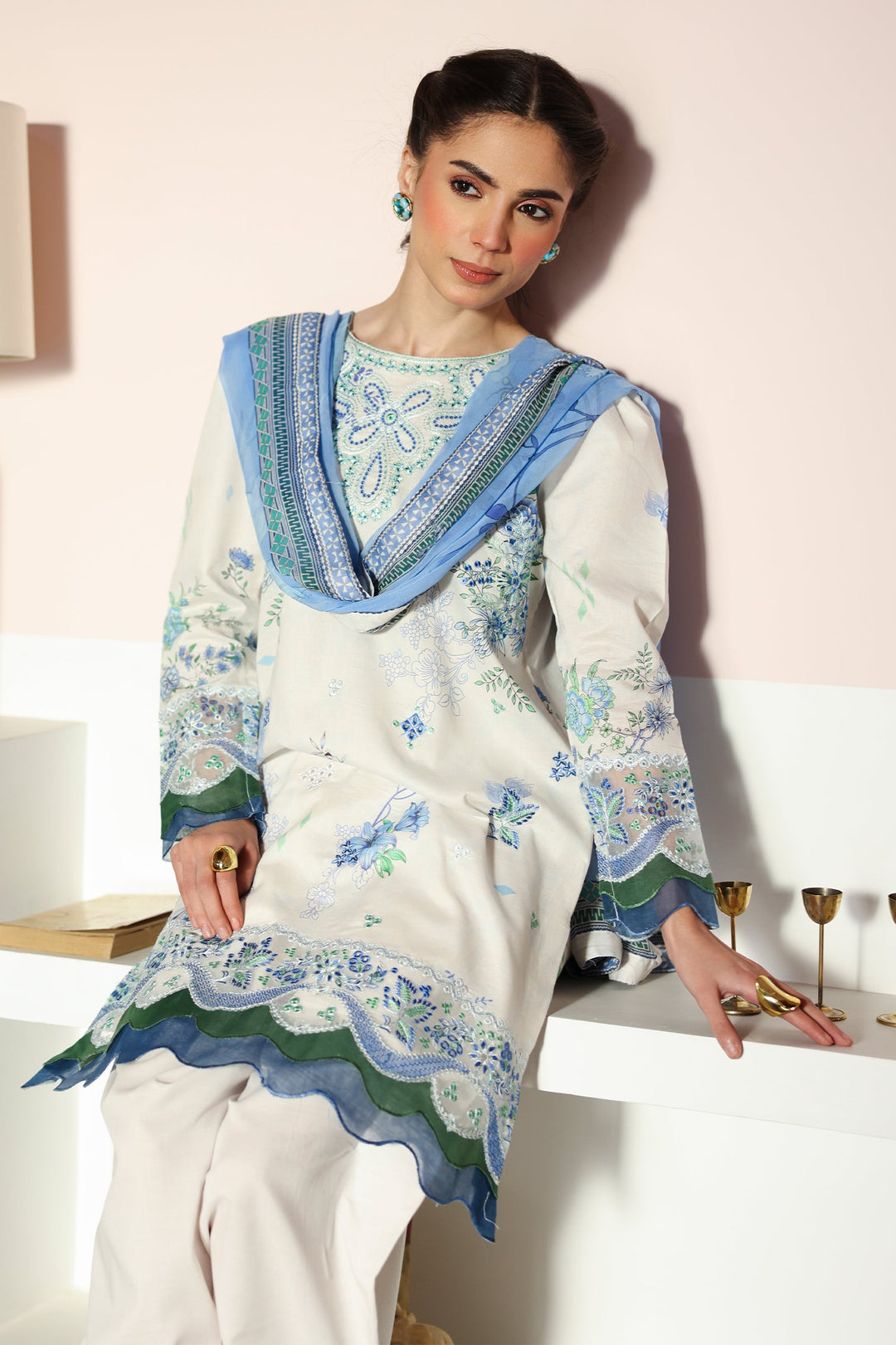 DOSTI PRINTED LAWN