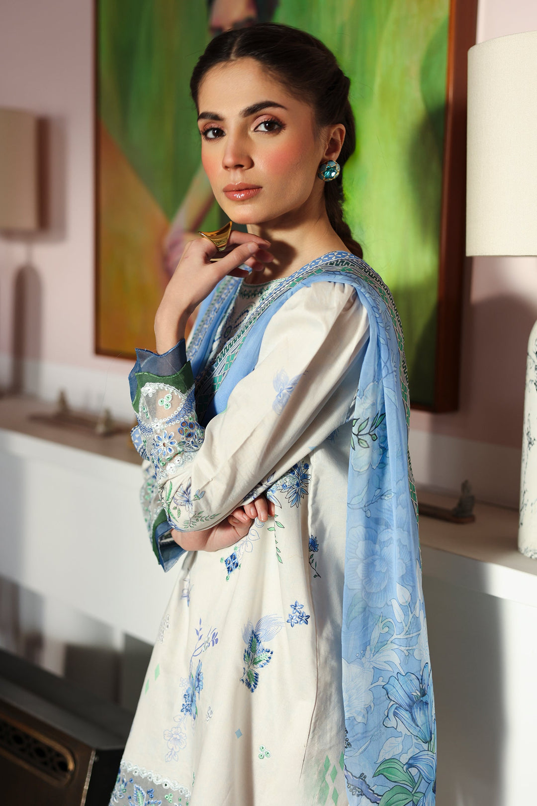 DOSTI PRINTED LAWN
