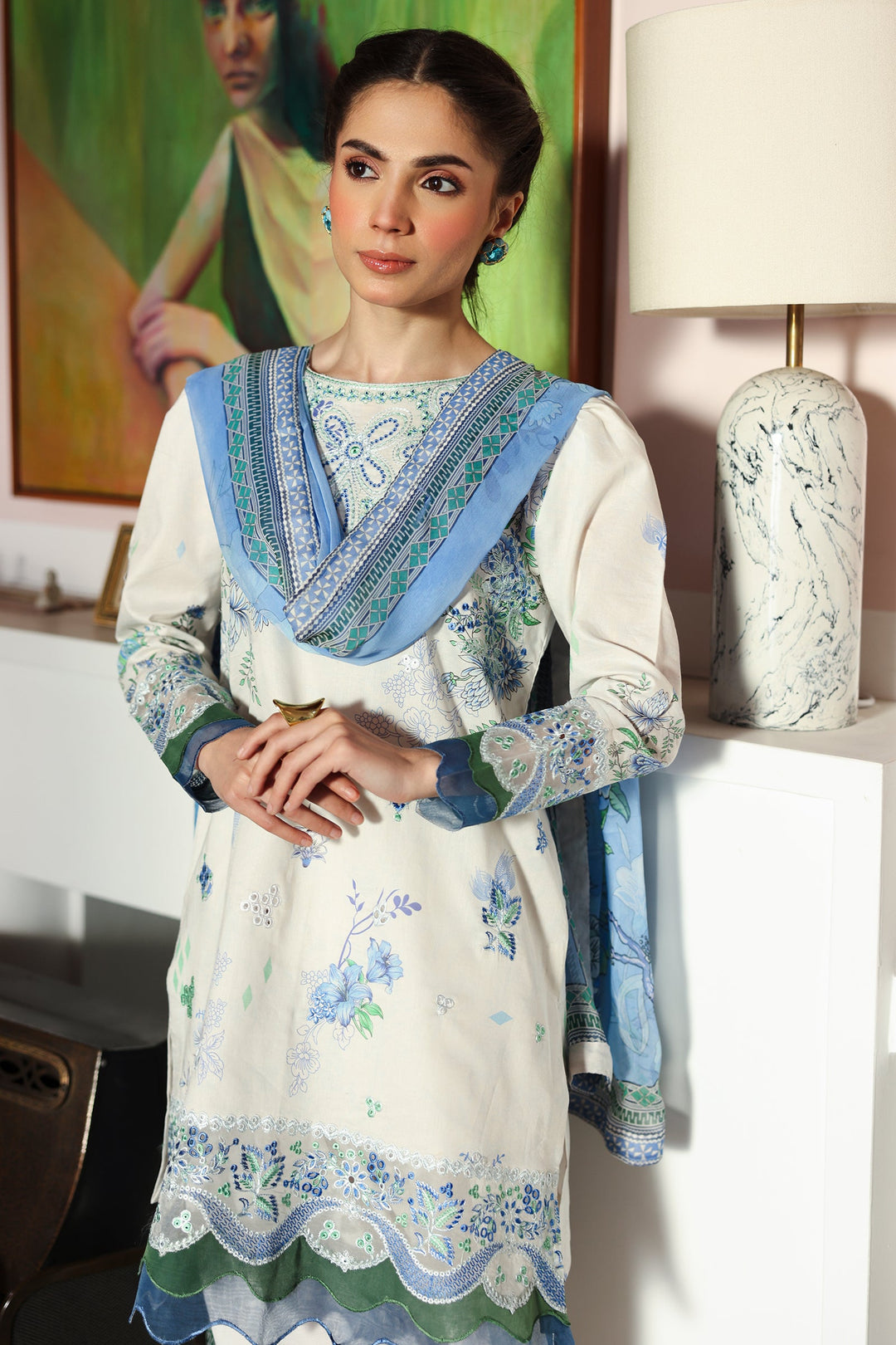 DOSTI PRINTED LAWN