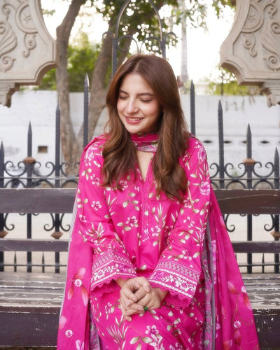 Embroidered Lawn Shirt
