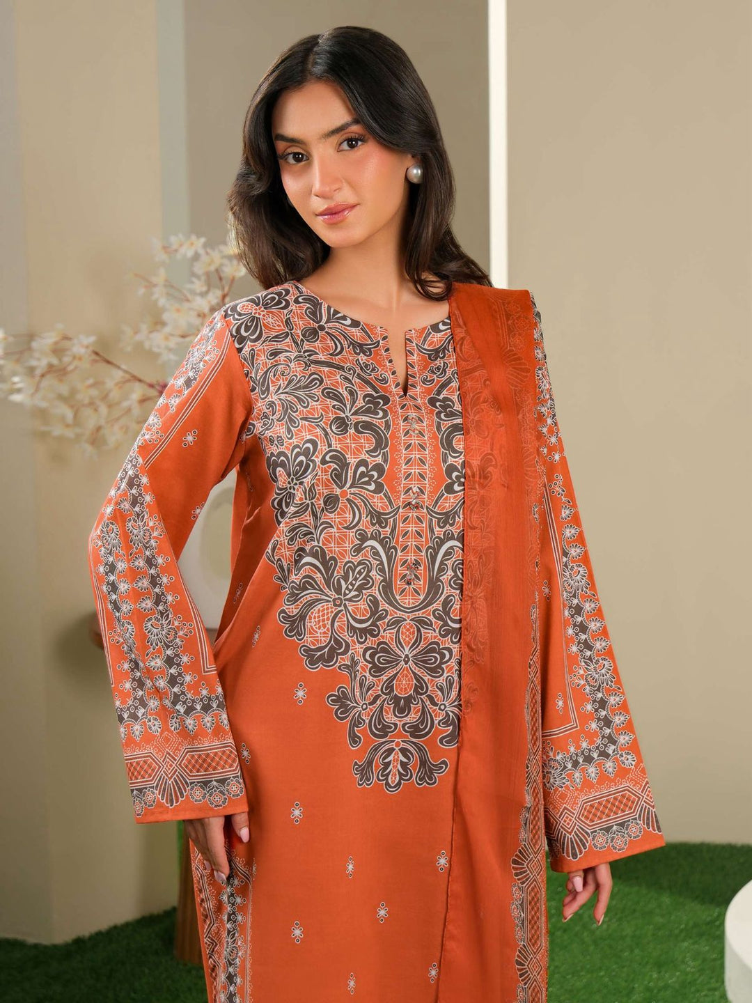 3 Piece Lawn Suit