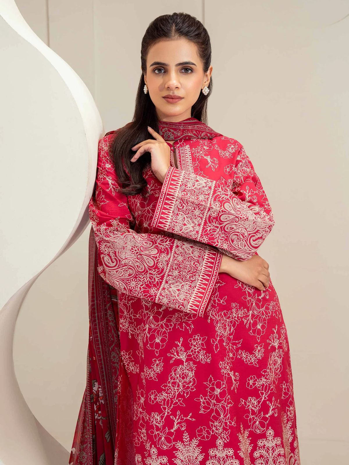 3 Piece Lawn Suit