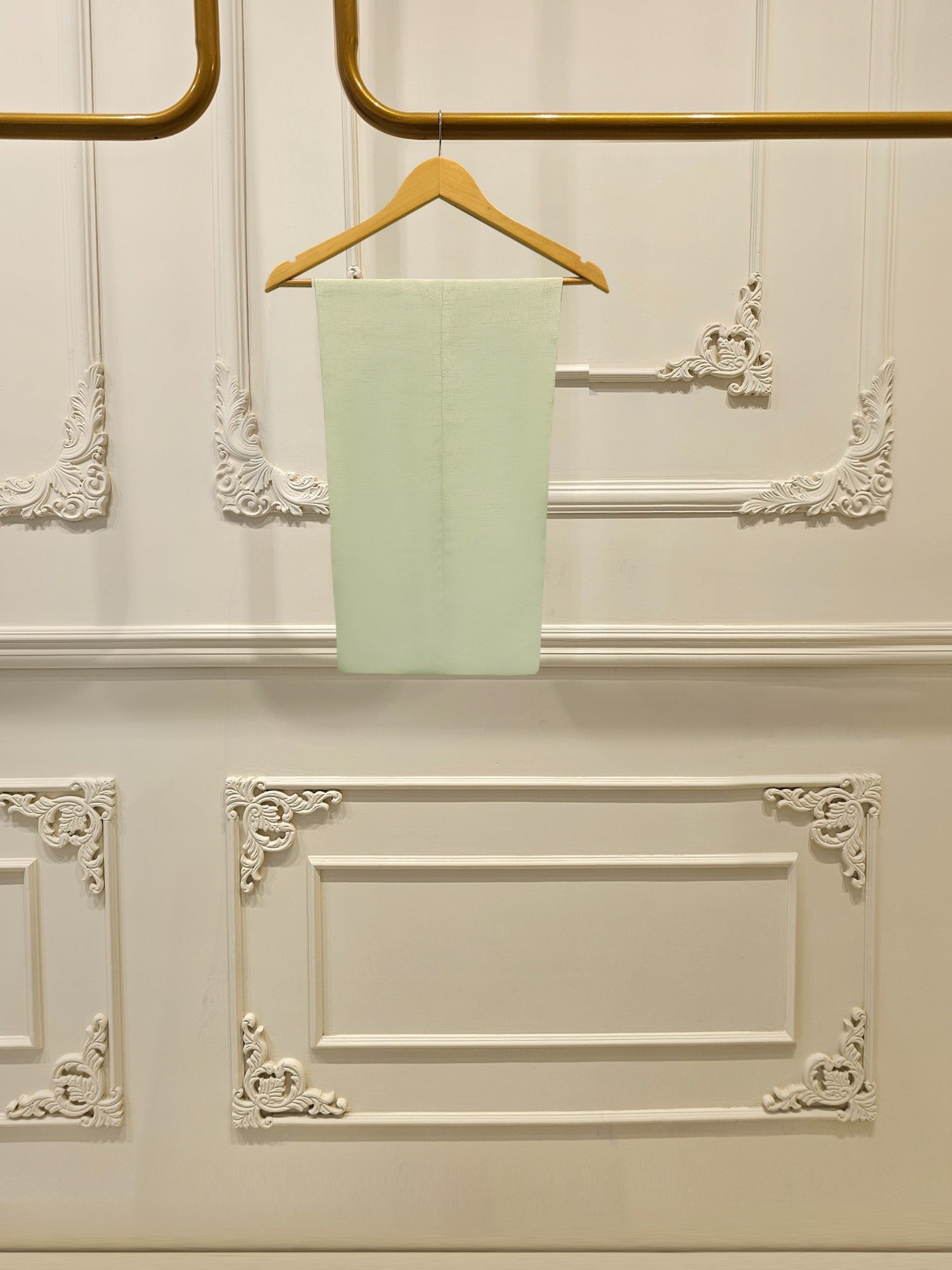 3 Piece - Pure Chiffon Embroidered Suit