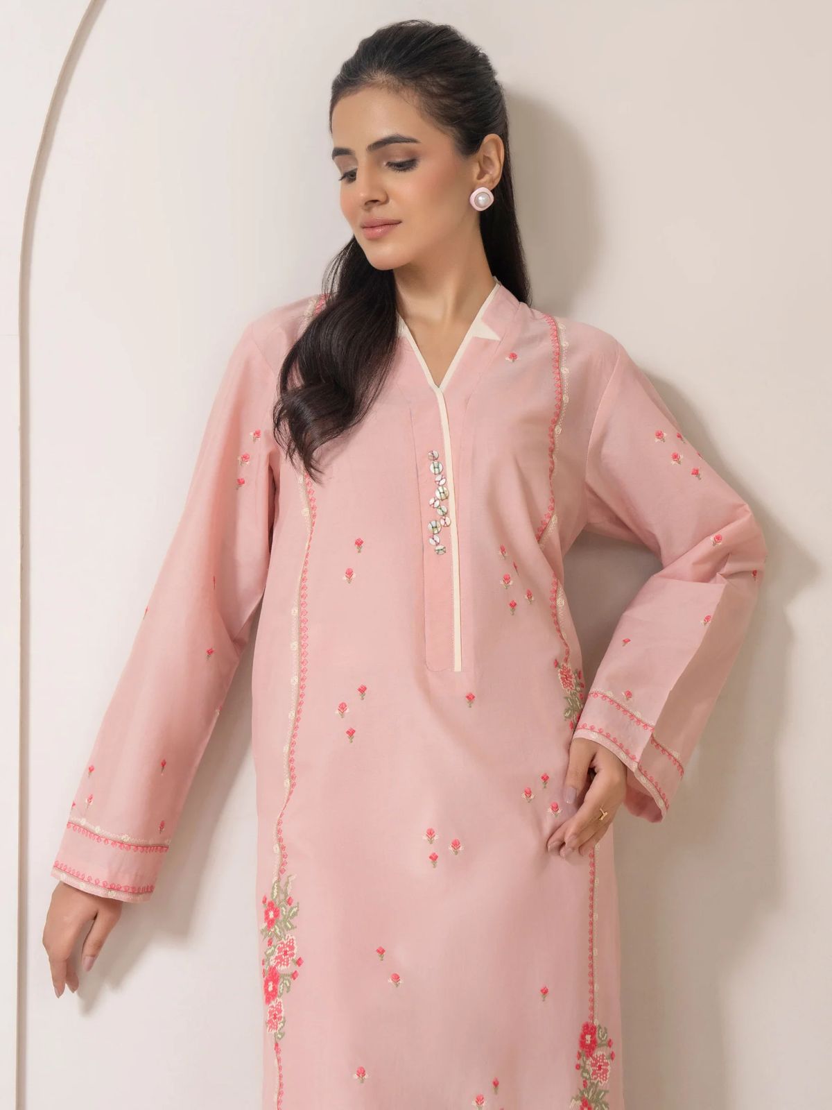 Lawn Suit-Embroidered (Pret)