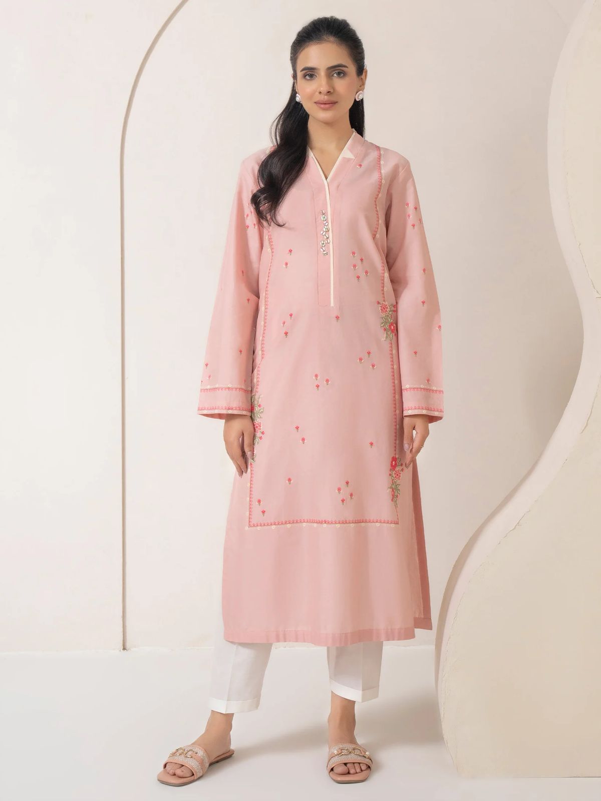 Lawn Suit-Embroidered (Pret)