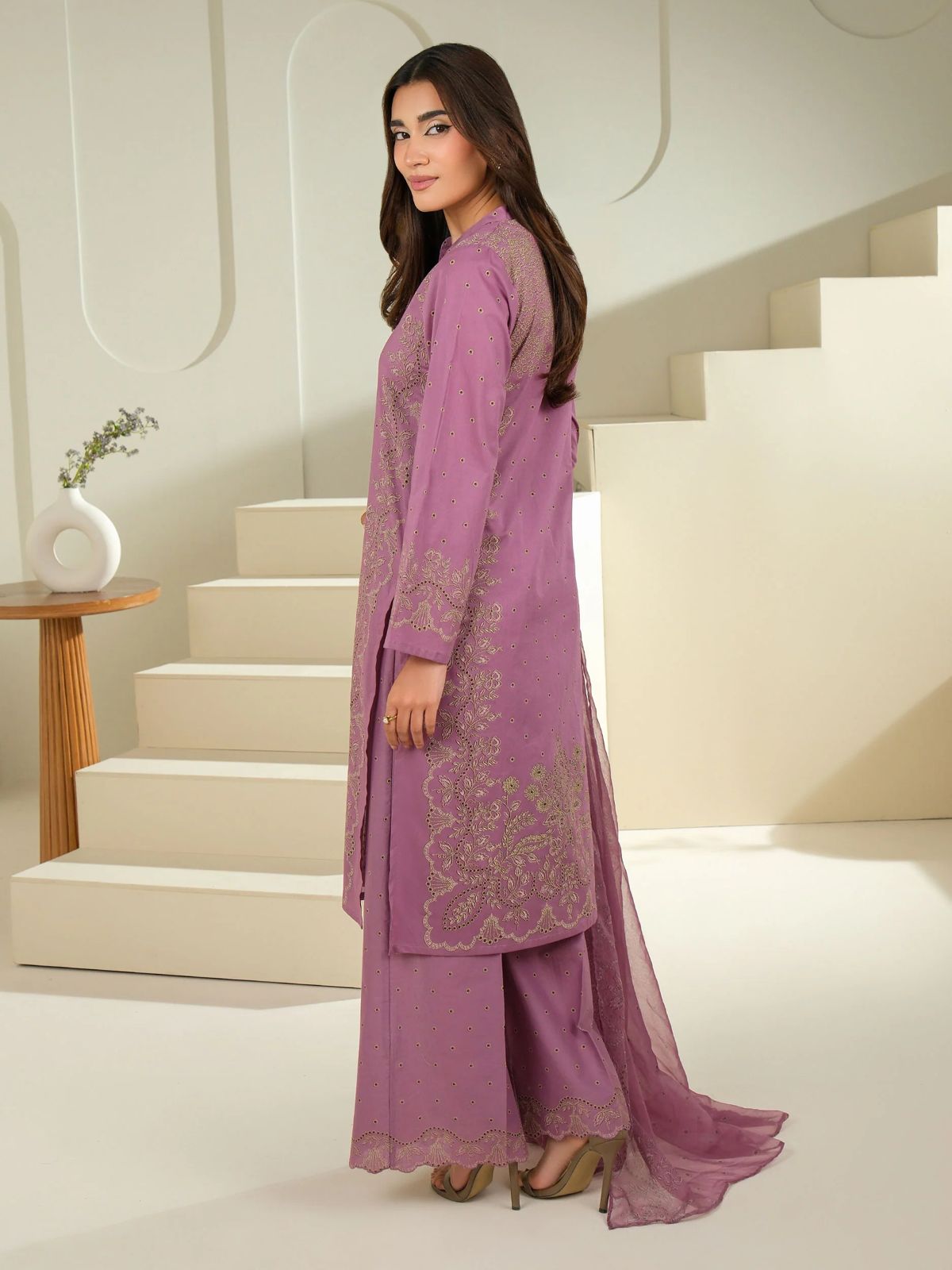 3 Piece Lawn Suit-Paste Print (Unstitched)