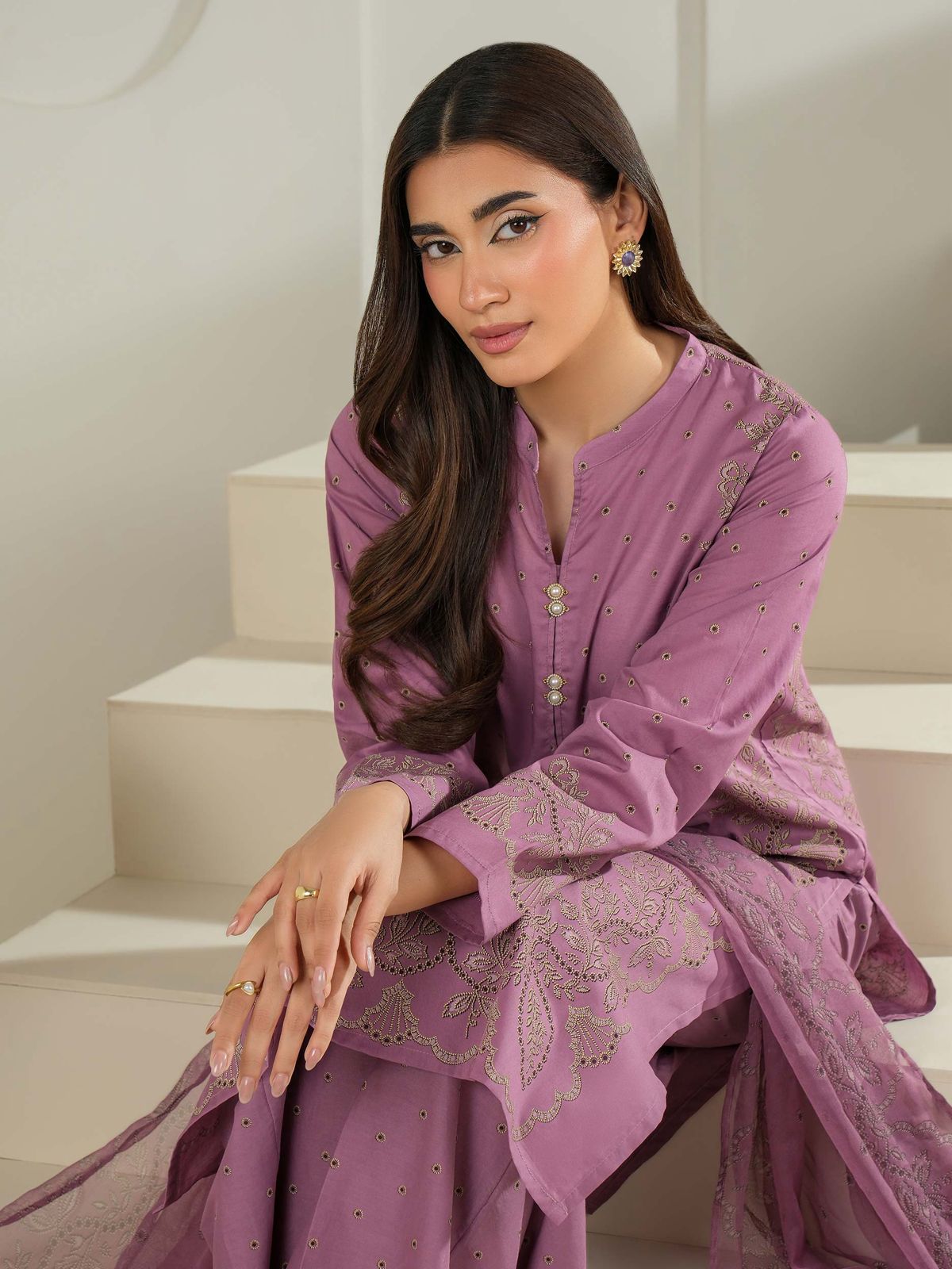 3 Piece Lawn Suit-Paste Print (Unstitched)