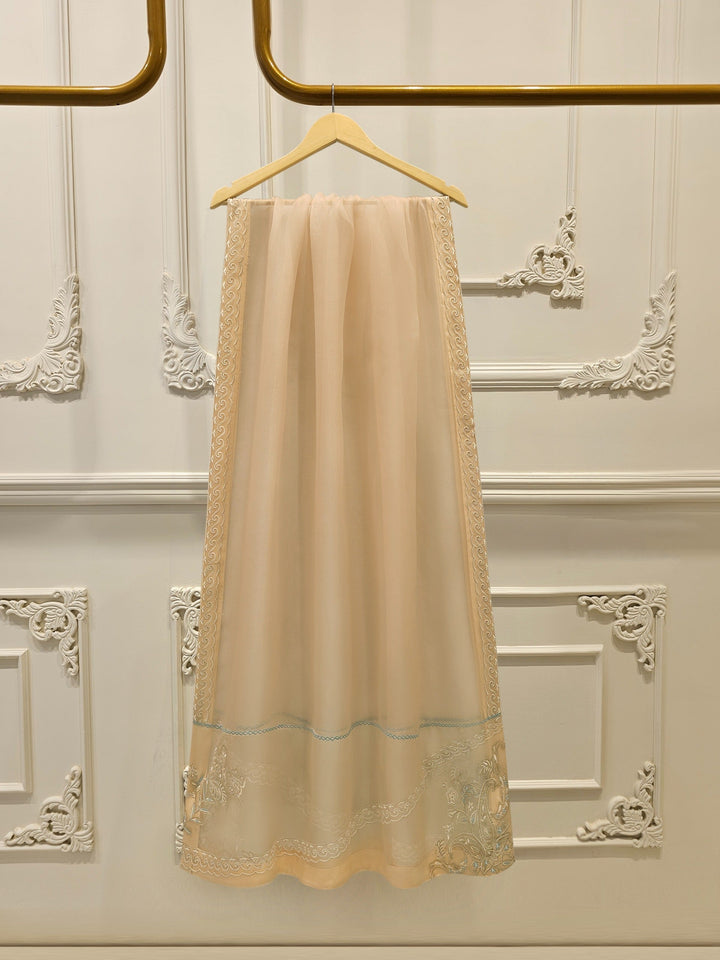 3 Piece - Pure Organza Embroidered Suit
