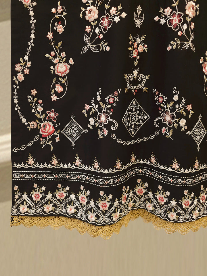 2 Piece - Embroidered Cambric Suit