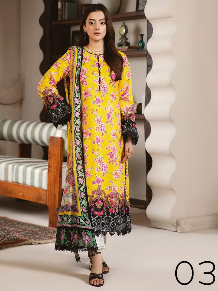 Summer Prints Exclusive Lawn