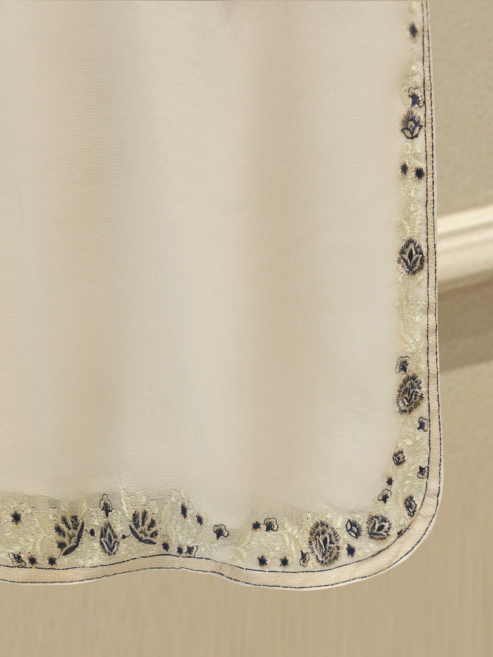 3 Piece - Pure Embroidered Cotton Net Suit