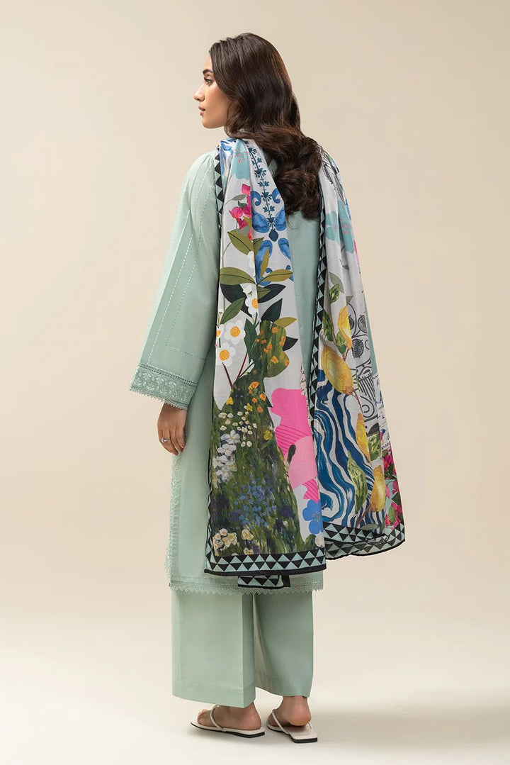 3 PIECE EMBROIDERED LAWN SUIT