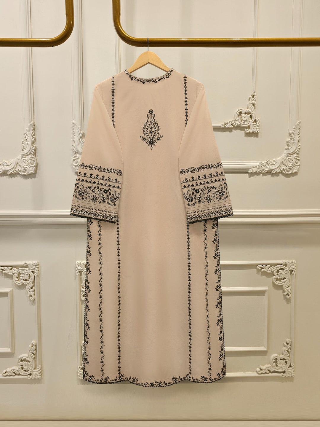 2 Piece - Embroidered Cambric  Suit