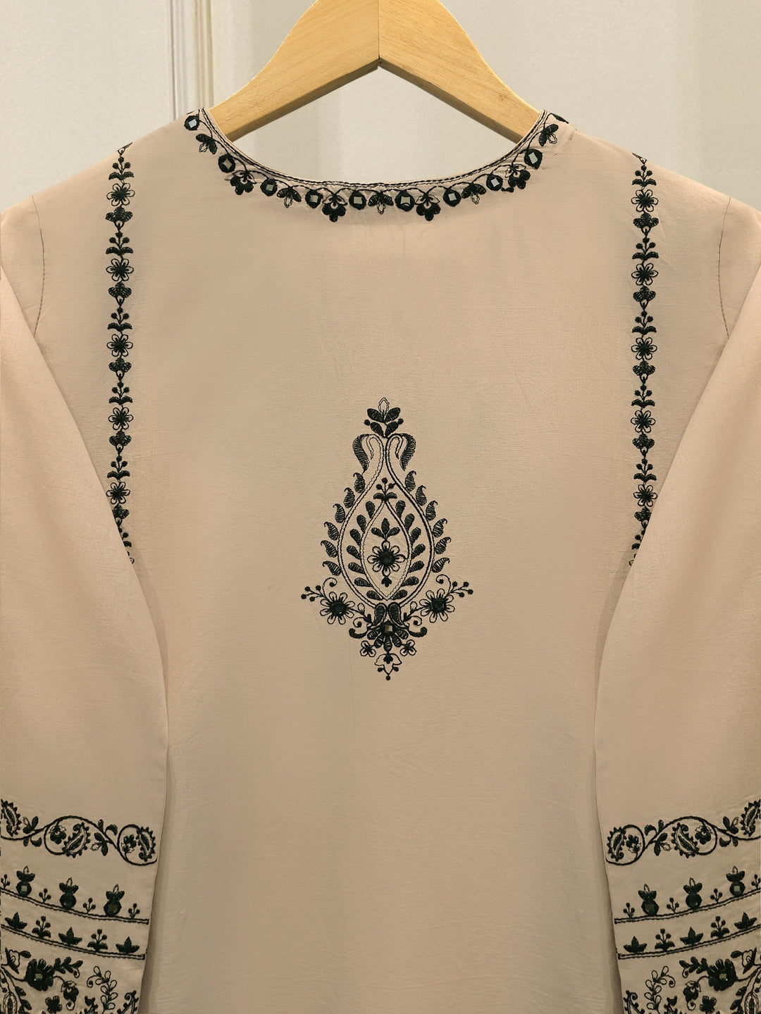 2 Piece - Embroidered Cambric  Suit