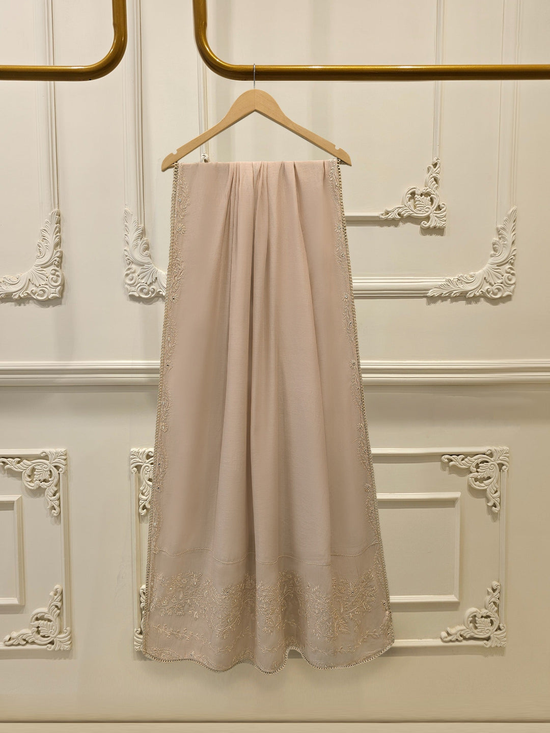 2 Piece - Embroidered Cambric  Suit