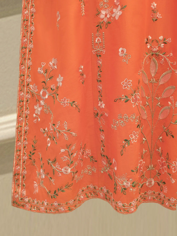 3 Piece - Embroidered Cambric  Suit