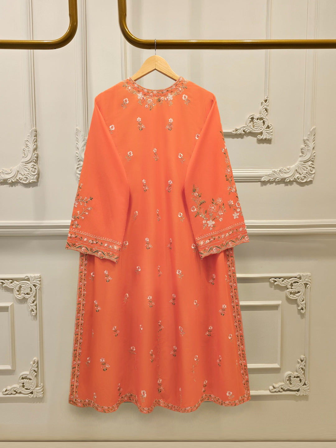 3 Piece - Embroidered Cambric  Suit
